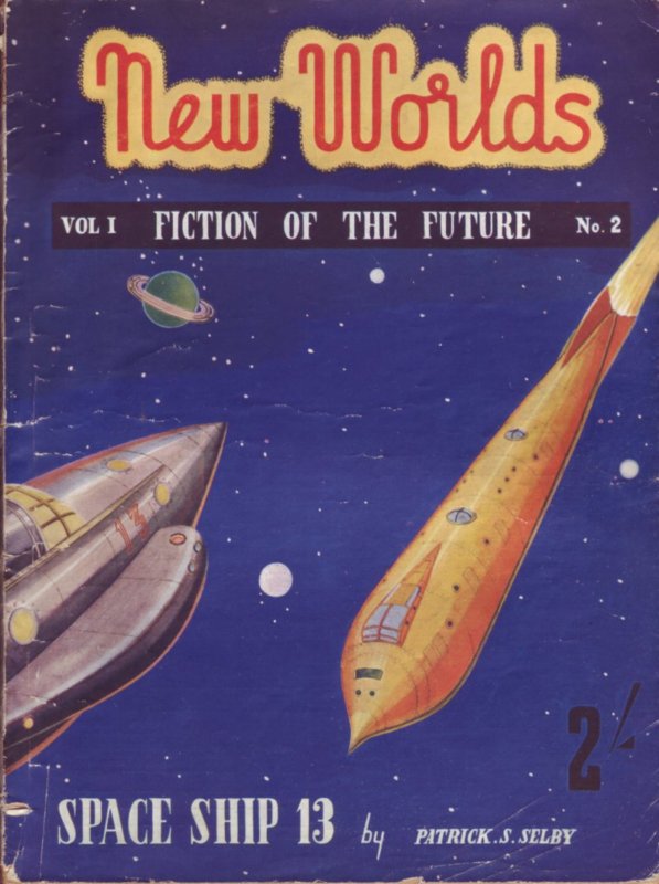 Přední strana časopisu New Worlds 2/1946
