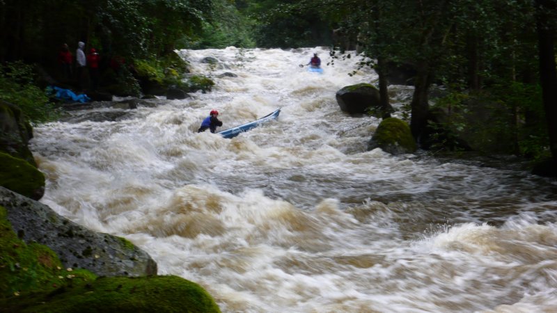 Vltava v Loučovicích na Barace