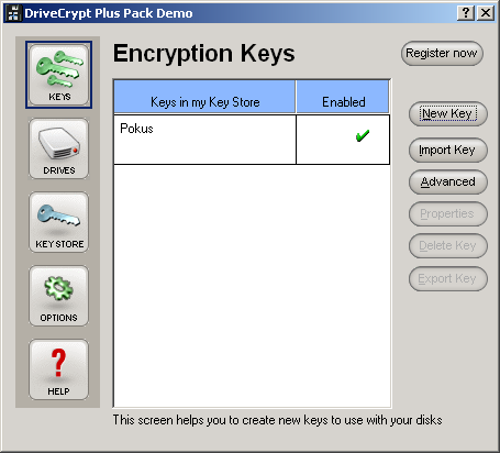 Keystore v DCPP