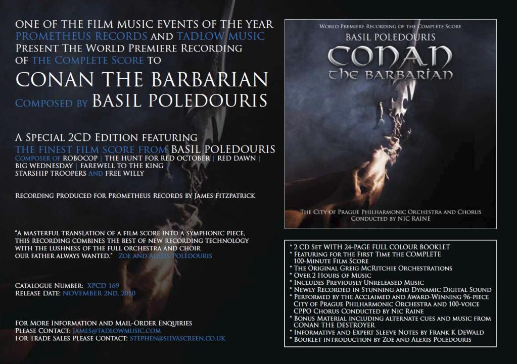 Conan the Barbarian - promo